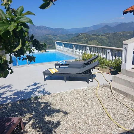 빌라 Dei Sogni, With Private Pool ,roof Terrace And Spectacular Views Of Monaco And Ligurian Mountains