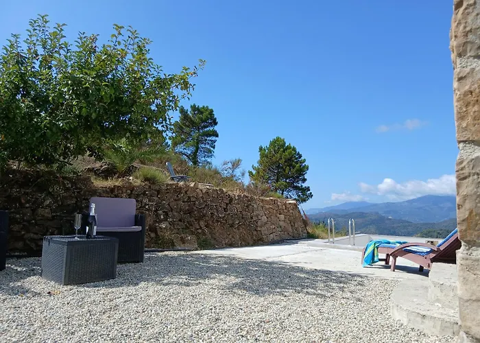 Villa Dei Sogni, With Private Pool ,roof Terrace And Spectacular Views Of Monaco And Ligurian Mountains *